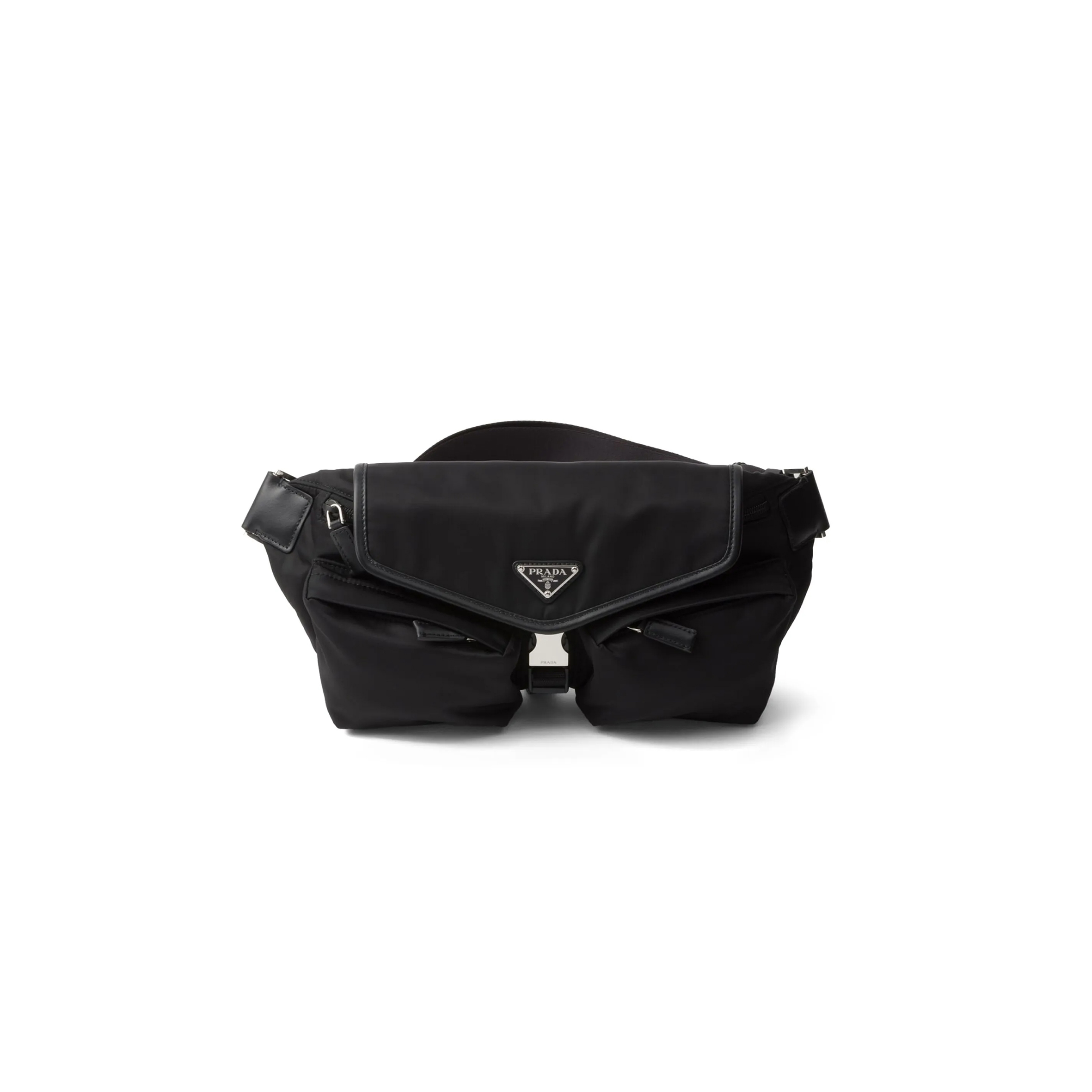 Pra*a re-nylon belt bag 2vh175 (27*18*7cm)